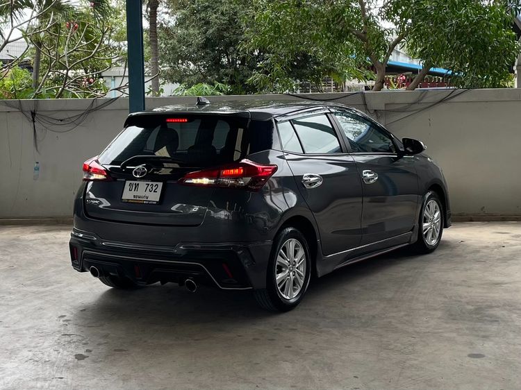 Toyota Yaris 2017 1.2 G Sedan เบนซิน ไม่ติดแก๊ส เกียร์อัตโนมัติ เทา รูปที่ 2