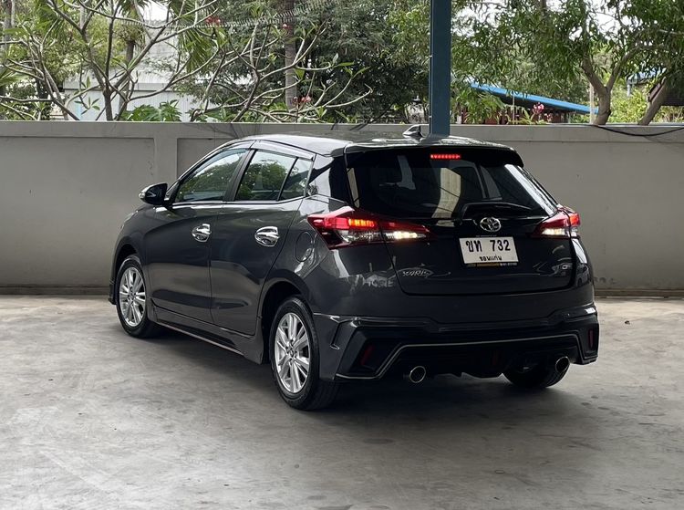 Toyota Yaris 2017 1.2 G Sedan เบนซิน ไม่ติดแก๊ส เกียร์อัตโนมัติ เทา รูปที่ 4