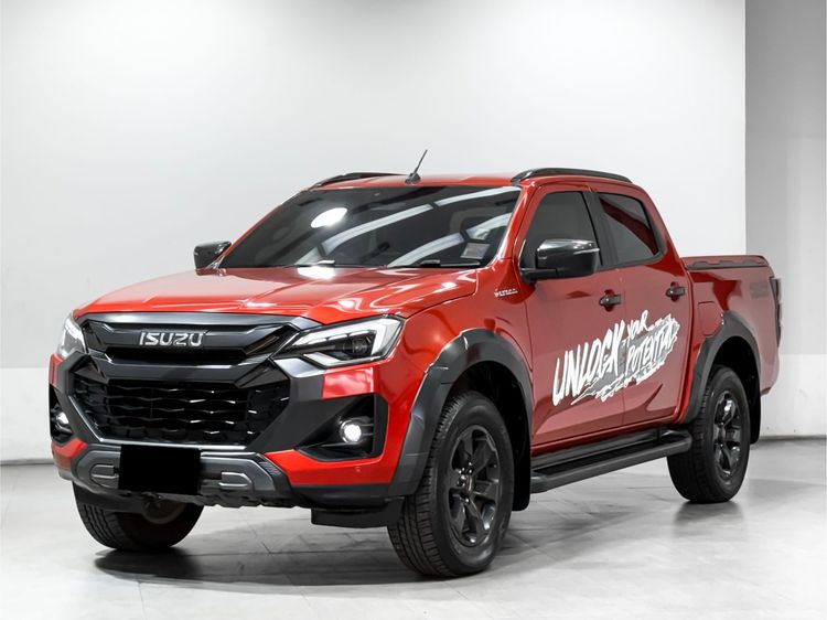 รถ Isuzu D-MAX 3.0 Vcross M 4WD สี ส้ม