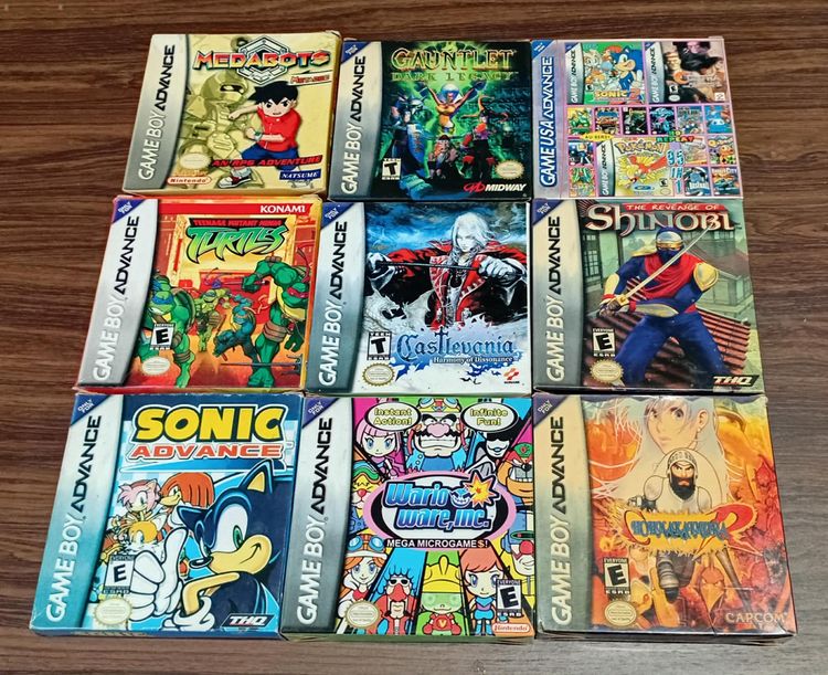 เกมส์ แผ่นเกม GBA