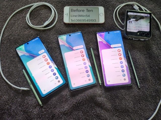 Samsung Note20 แรม8 256g โน๊ตจอเรียบ มีทั้งจอสวยปกติ และจอตำหนิ อ่ายรายละเอียดที่ชี้แจงก่อนครับ  รูปที่ 4