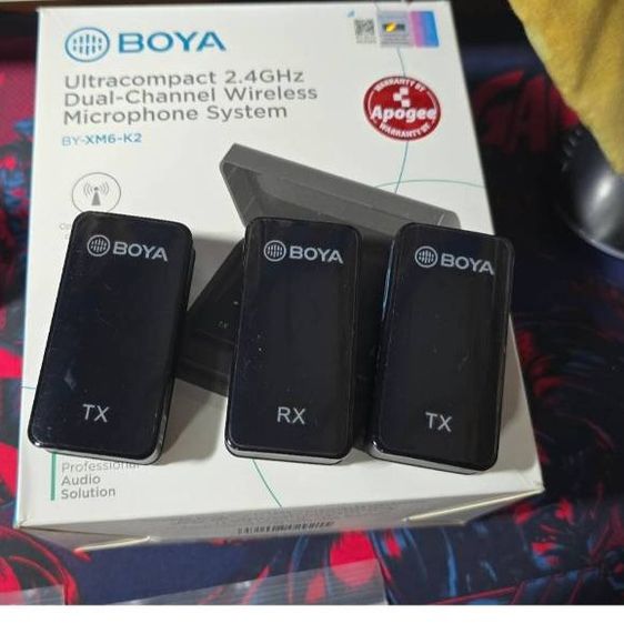BOYA BY-XM6-K Wireless Microphone รูปที่ 5