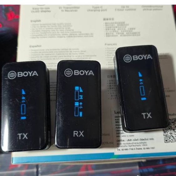 BOYA BY-XM6-K Wireless Microphone รูปที่ 4