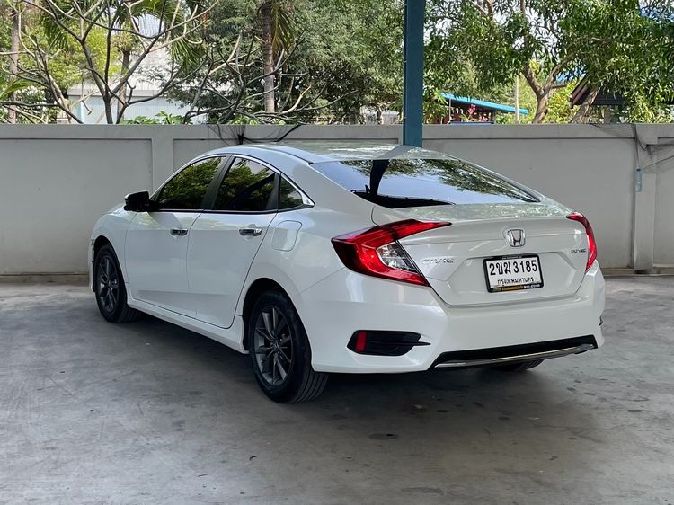 Honda Civic 2021 1.8 EL i-VTEC Sedan เบนซิน ไม่ติดแก๊ส เกียร์อัตโนมัติ ขาว รูปที่ 4