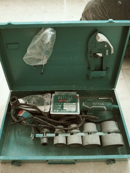 เครื่องเชื่อมท่อPE Totalใช้ครั้งเดียว อุปกรณ์ต่างๆครบ รูปที่ 2