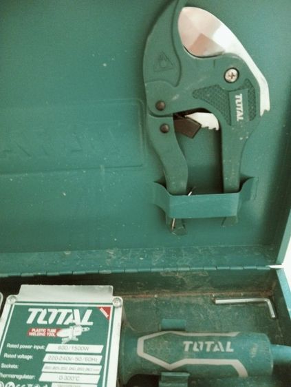 เครื่องเชื่อมท่อPE Totalใช้ครั้งเดียว อุปกรณ์ต่างๆครบ รูปที่ 4