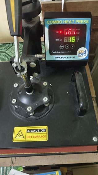 เครื่องรีดเสื้อ A4 งานสกรีน รูปที่ 2