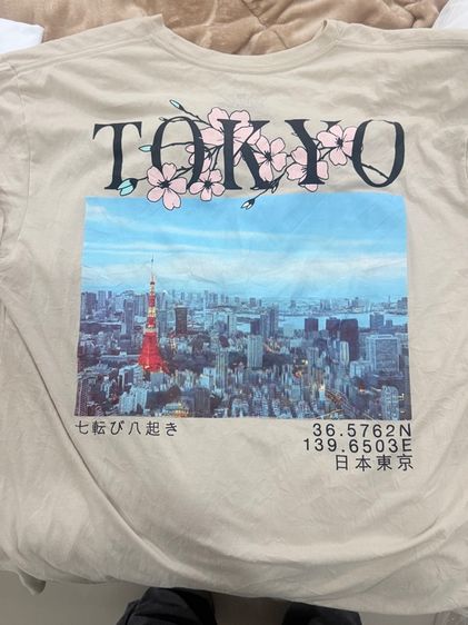 เสื้อยืดลายโตเกียว