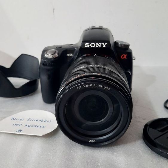 กล้องโซนี่ Sony a55 พร้อมเลนส์ 18-200 สวยมาก ได้ 16 ล้าน vdo จอพับ ใช้ดีเต็มระบบ รูปที่ 3