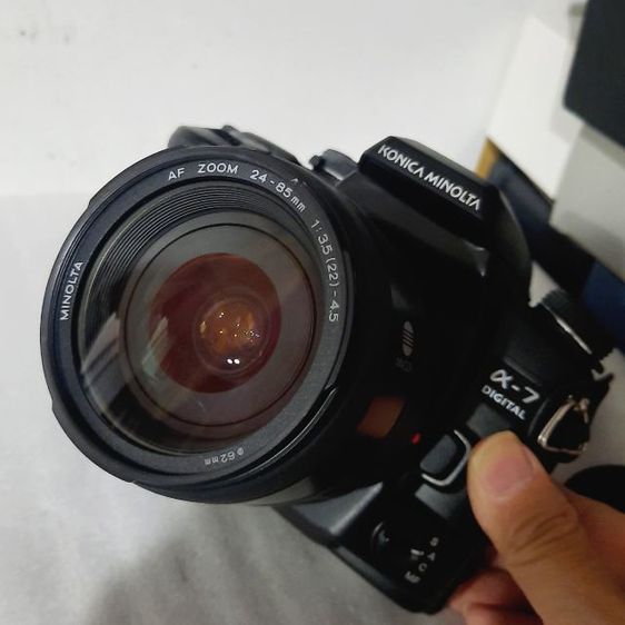 แรร์ไอเทม Konica Minolta 7D ตัวท๊อป พร้มเลนส์ 24-85 สวยมาก หายาก รูปที่ 2