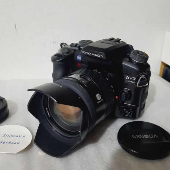 แรร์ไอเทม Konica Minolta 7D ตัวท๊อป พร้มเลนส์ 24-85 สวยมาก หายาก รูปที่ 3
