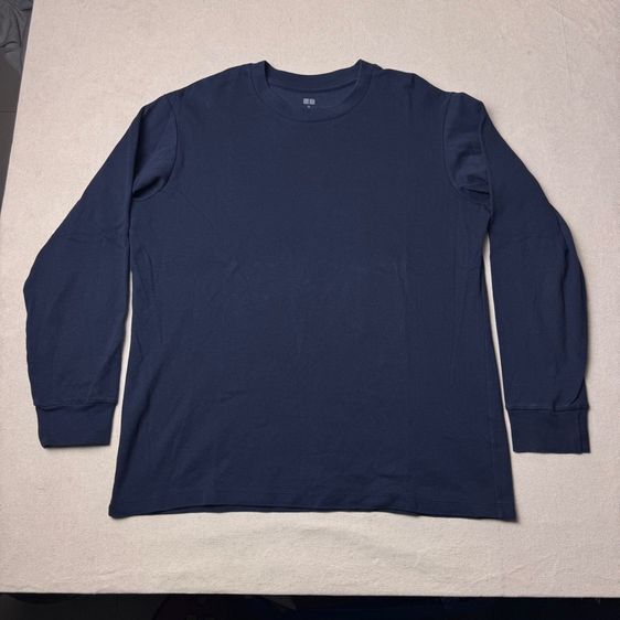 เสื้อยืดแขนยาว Uniqlo​ ซื้อมือหนึ่ง​ใส่ครั้งเดียว Size XL