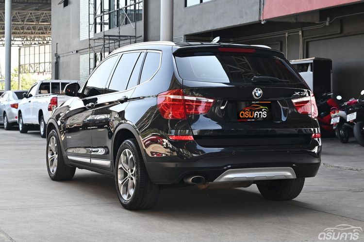 BMW X3 2015 2.0 xDrive20d Highline 4WD Utility-car ดีเซล ไม่ติดแก๊ส เกียร์อัตโนมัติ ดำ รูปที่ 3