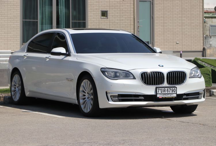 BMW Series 7 2014 730Ld Sedan ดีเซล ไม่ติดแก๊ส เกียร์อัตโนมัติ ขาว รูปที่ 3