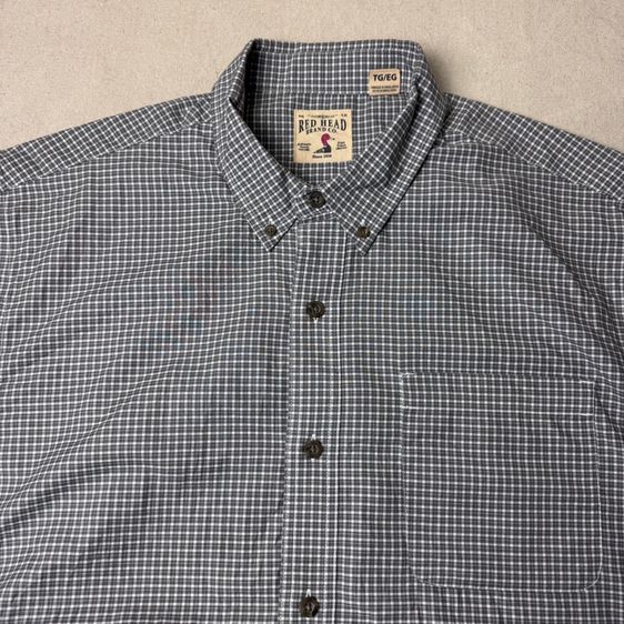 เสื้อเชิ้ต​ Red Head ใหม่มาก Size XL รูปที่ 7