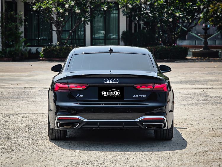Audi Audi A5  2022 Coupe 40 TFSI S line Sedan เบนซิน ไม่ติดแก๊ส เกียร์อัตโนมัติ ดำ รูปที่ 4