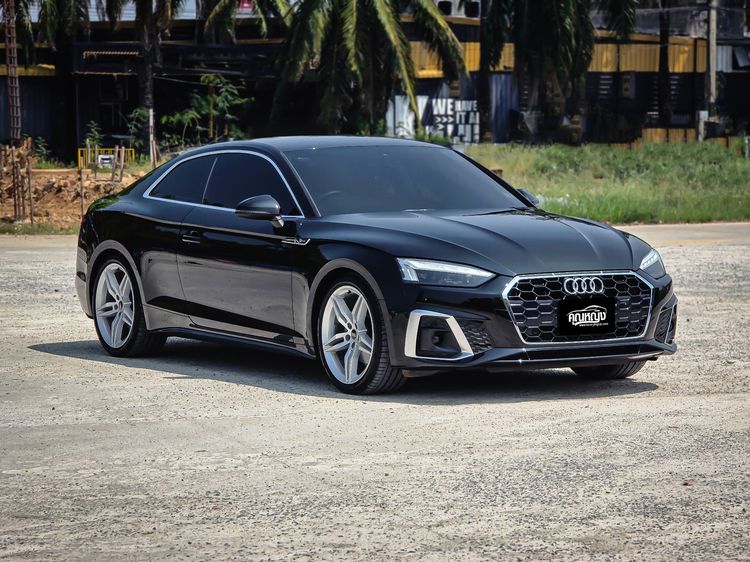 รถ Audi Audi A5  Coupe 40 TFSI S line สี ดำ