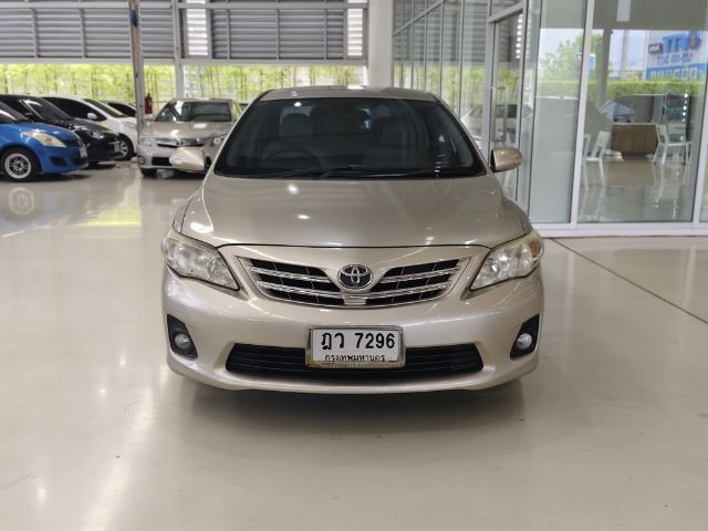 Toyota Altis 2010 1.6 E CNG Sedan เบนซิน NGV เกียร์อัตโนมัติ บรอนซ์ทอง รูปที่ 2