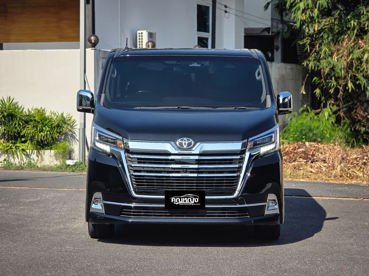 Toyota Majesty 2024 2.8 Grand Van ดีเซล ไม่ติดแก๊ส เกียร์อัตโนมัติ ดำ รูปที่ 3
