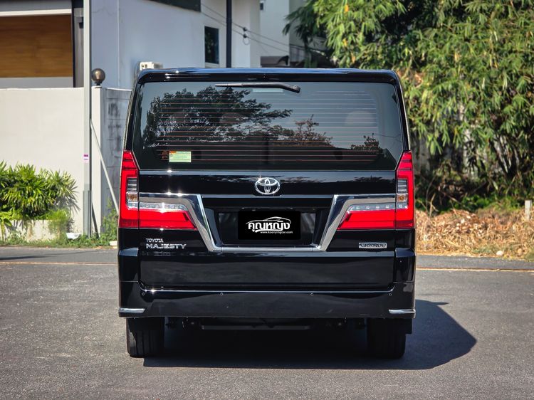 Toyota Majesty 2024 2.8 Grand Van ดีเซล ไม่ติดแก๊ส เกียร์อัตโนมัติ ดำ รูปที่ 4