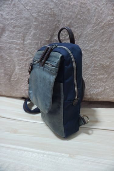 กระเป๋าหนังแท้สะพายคาดอก  Harvest double sling bag รูปที่ 2