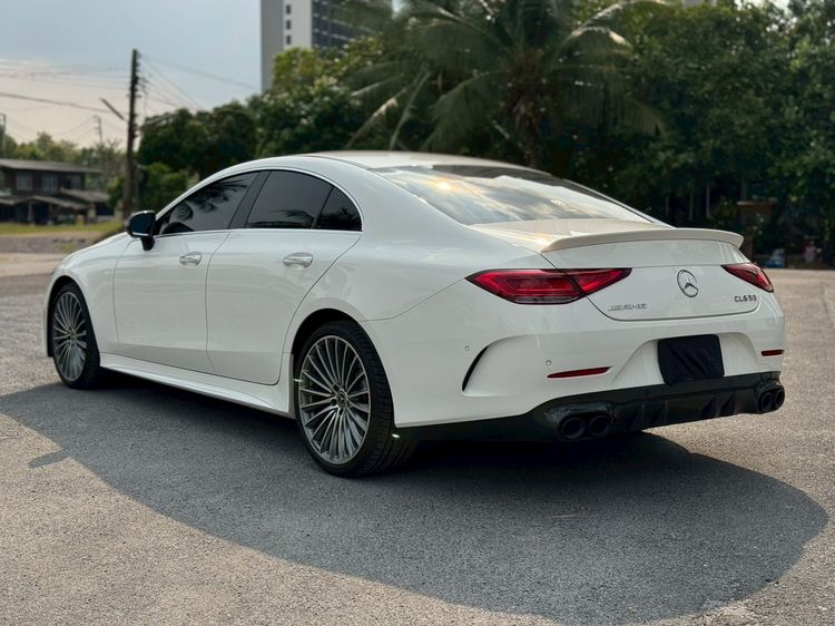 Mercedes-Benz CLS-Class 2022 CLS220 D AMG Sedan ดีเซล ไม่ติดแก๊ส เกียร์อัตโนมัติ ขาว รูปที่ 2