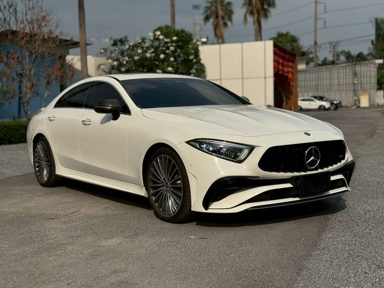 รถ Mercedes-Benz CLS-Class CLS220 D AMG สี ขาว