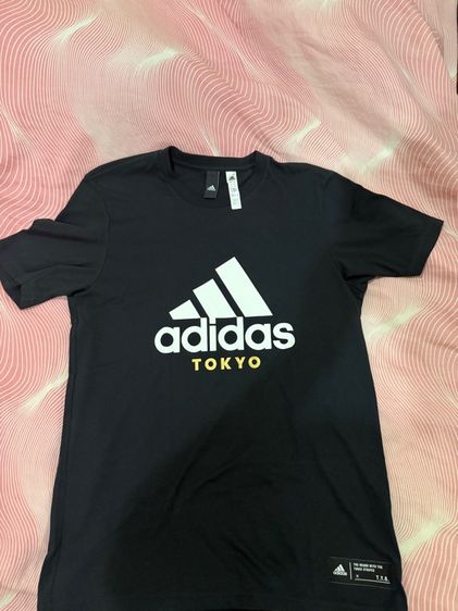 แขนสั้น เสื้อทีเชิ้ต ขายเสื้อ Adidas tokyo สีดำ Size M