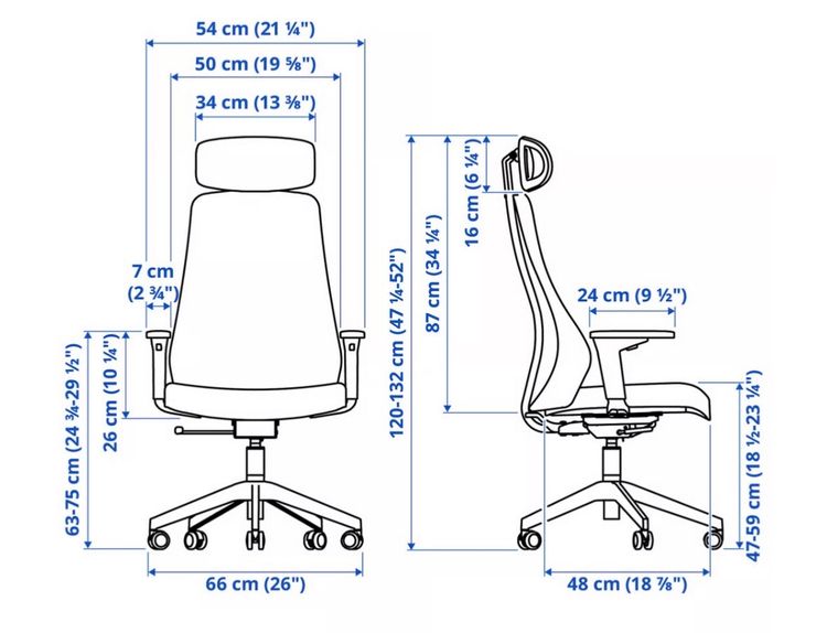 MATCHSPEL เก้าอี้สุขภาพ (Ikea) รูปที่ 4