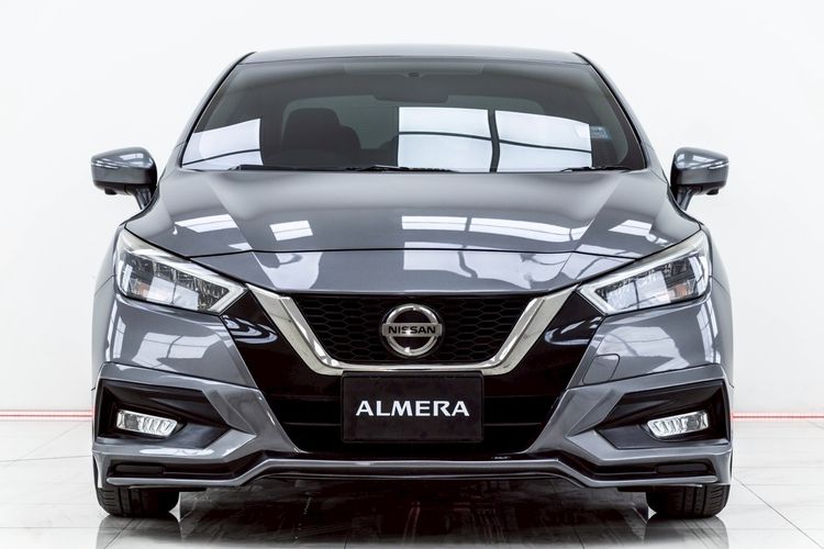 Nissan Almera 2022 1.0 VL Sedan เบนซิน ไม่ติดแก๊ส เกียร์อัตโนมัติ เทา รูปที่ 4
