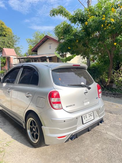 Nissan March 2011 1.2 V เบนซิน ไม่ติดแก๊ส เกียร์อัตโนมัติ บรอนซ์เงิน รูปที่ 2