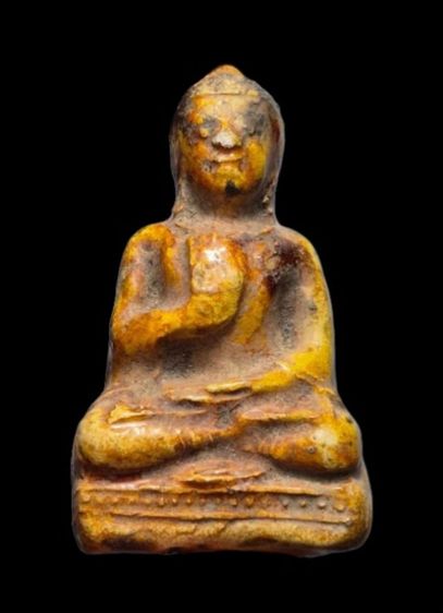 พระเนื้อดินเคลือบเก่า ศิลปะทางเหนือ รูปที่ 2