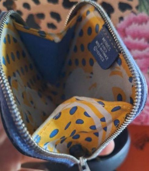 💙Hermes Azap Mini Silk-In Coin Case ปี2018 รูปที่ 3