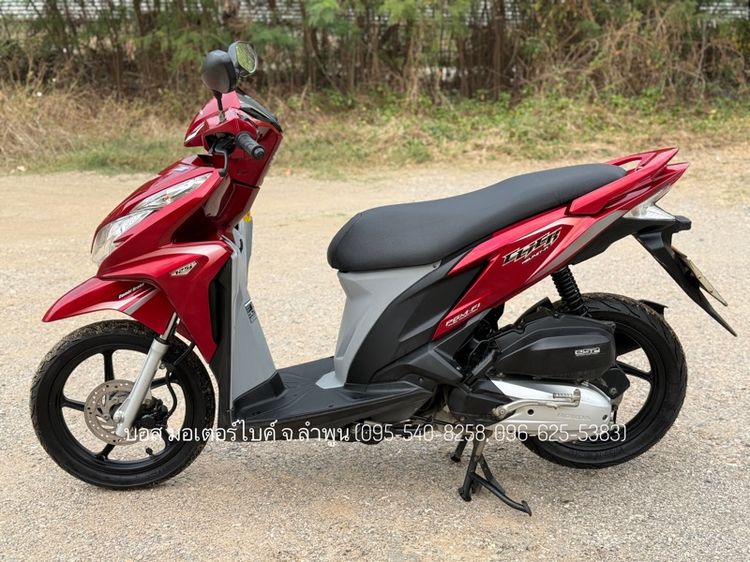 Honda 2011 Click 125i ปี 55 รถสวย รถลำพูนจ้าวแรกมือเดียวซื้อออกห้าง เครื่องดี ภาษีต่อให้เต็ม 70 ชุดโอนครบ