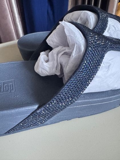 Used Fitflop Marli Slide Midnight Navy Blue Size 42 รูปที่ 10