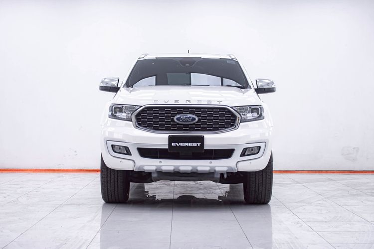 Ford Everest 2021 2.0 Titanium Plus Utility-car ดีเซล ไม่ติดแก๊ส เกียร์อัตโนมัติ ขาว รูปที่ 4