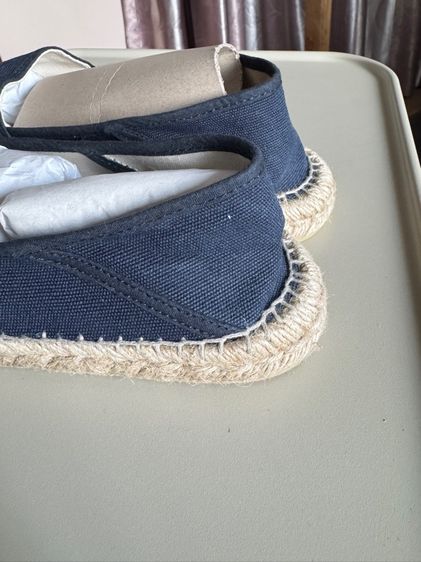 Used Kenzo Espadrilles Fabric Prototype Tiger Logo Blue nuit Size 42 รูปที่ 2