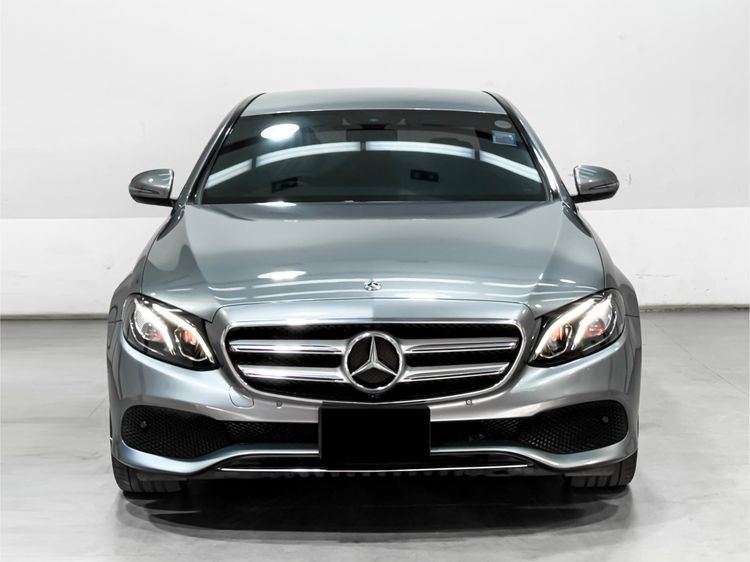 Mercedes-Benz E-Class 2017 E350 Sedan ปลั๊กอินไฮบริด (PHEV) เกียร์อัตโนมัติ เทา รูปที่ 2