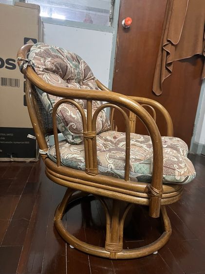 เก้าอี้ไม้หมุนได้ รูปที่ 3