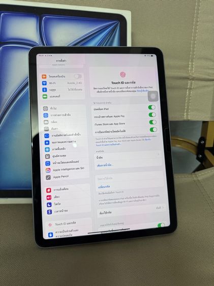 Ipad Air6 (M2)🩵🇹🇭128gb 11nich 2024 TH ไอแพต มีกล่อง รูปที่ 11