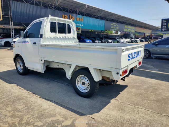 Suzuki Carry 2014 1.6 Pickup เบนซิน ไม่ติดแก๊ส เกียร์ธรรมดา ขาว รูปที่ 4