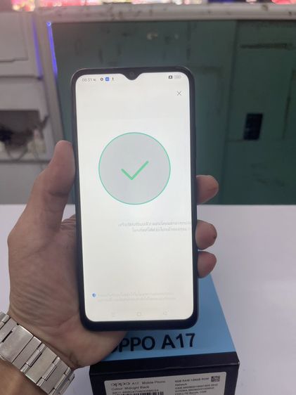 OPPO A17  6 128 GB ครบ สภาพสวย สแกนได้ แบตนาน ใช้งานได้ดี ราคาถูกใจ รูปที่ 6