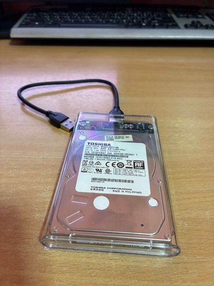 ฮาร์ดดิสก์พกพา External Harddisk HDD ความจุ 1000G ขนาด 2.5 นี้ว รูปที่ 3