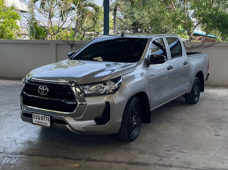 Toyota Hilux Revo 2022 Double Cab 2.4 Entry Z Edition Pickup ดีเซล ไม่ติดแก๊ส เกียร์อัตโนมัติ เทา