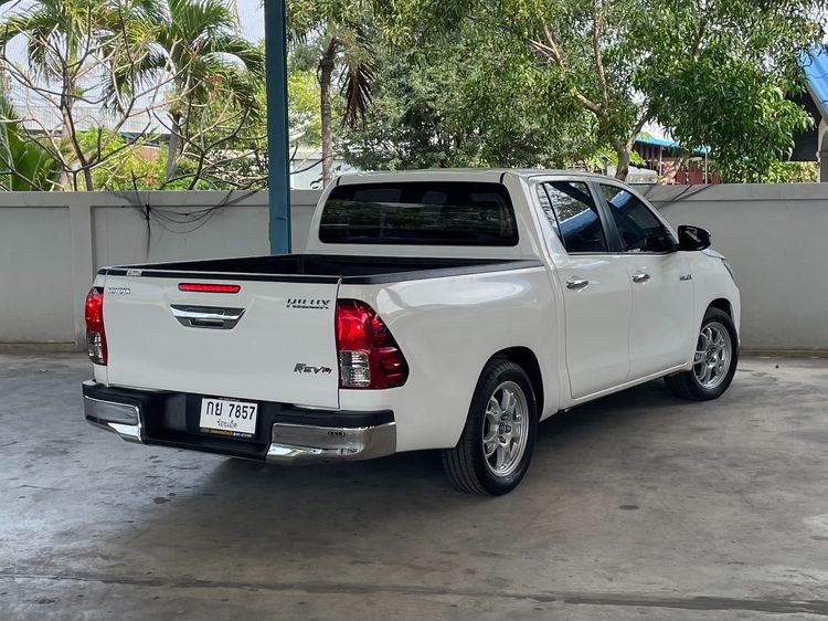 Toyota Hilux Revo 2018 2.4 J Plus Pickup ดีเซล ไม่ติดแก๊ส เกียร์ธรรมดา ขาว รูปที่ 2