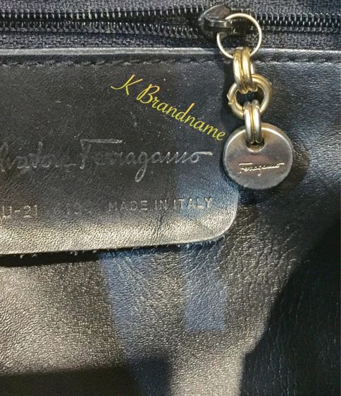 Ferragamo Vintage Shoulder Bag Backpack  รูปที่ 15
