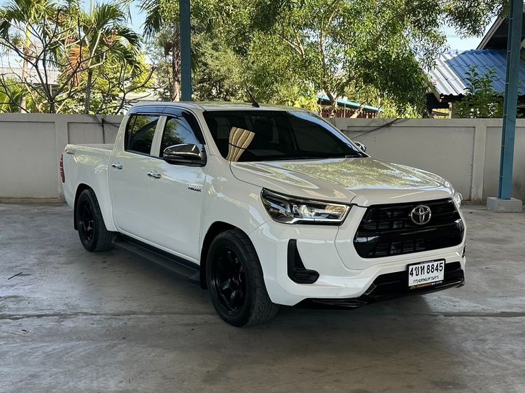 Toyota Hilux Revo 2023 Double Cab 2.4 Mid Z Edition Pickup ดีเซล ไม่ติดแก๊ส เกียร์ธรรมดา ขาว รูปที่ 3