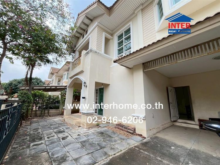 บ้านเดี่ยว 2 ชั้น 54 ตร.ว. หมู่บ้านอาภา 1 ราชพฤกษ์ ใกล้เซ็นทรัล เวสต์วิลล์ ถนนราชพฤกษ์ ถนนนครอินทร์ บางกรวย นนทบุรี รูปที่ 3