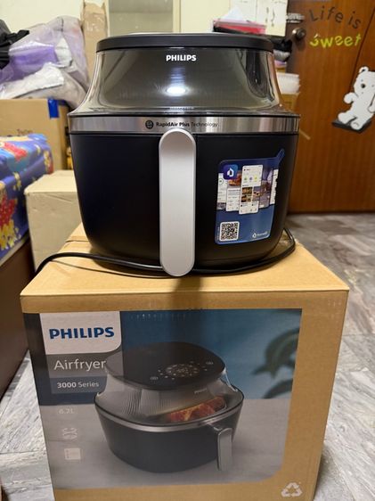 หม้อและกระทะ Philips AirFryer 3000 หม้อทอดอากาศฟิลิปส์ ซีรีย์ 3000 