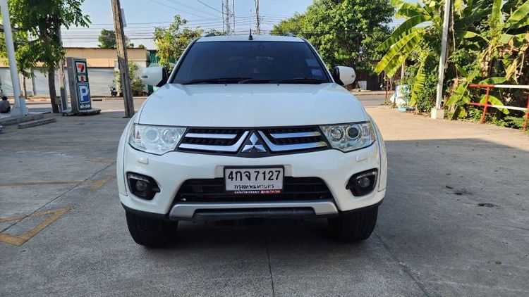 Mitsubishi Pajero Sport 2015 2.5 GT Utility-car ดีเซล ไม่ติดแก๊ส เกียร์อัตโนมัติ ขาว รูปที่ 2